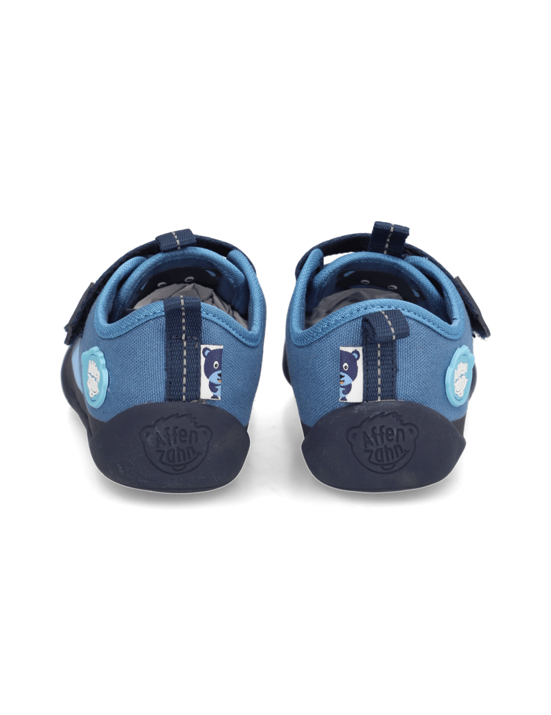 Affenzahn-Baumwolle-Happy-Bear-modrá