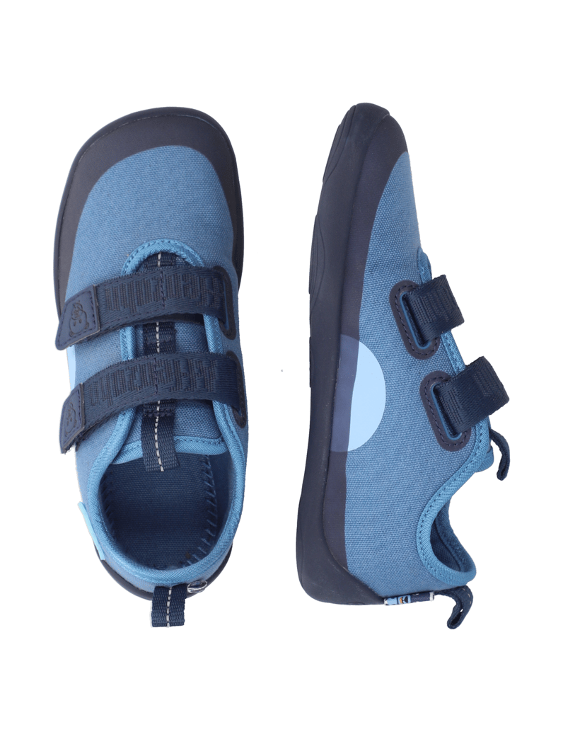 Affenzahn-Baumwolle-Happy-Bear-modrá