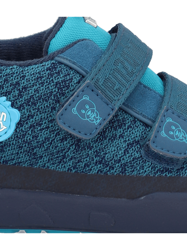 Affenzahn-Übergangsschuh-Knit-Happy-Bär-blau