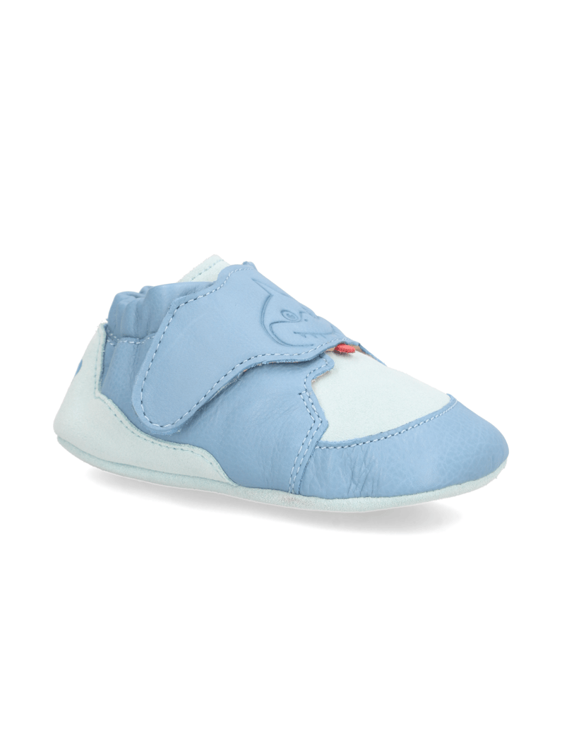 Affenzahn-Krabbelschuh-Leder-Crawly-Hai-modra