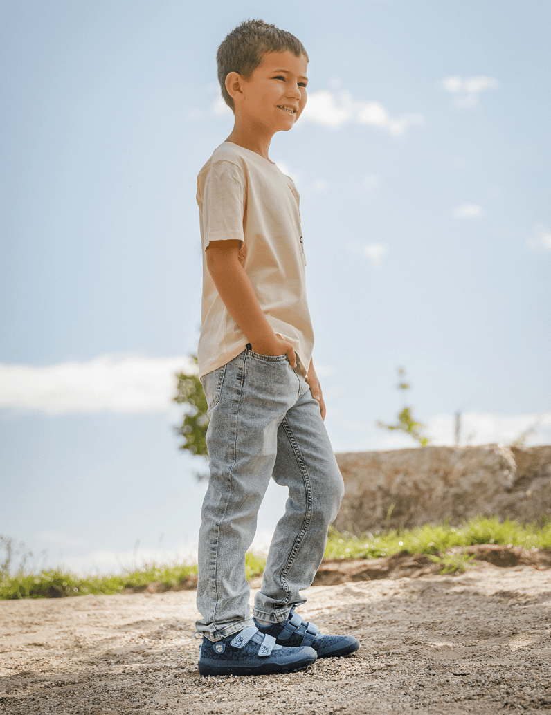 Affenzahn-Übergangsschuh-Knit-Happy-Elefant-grün