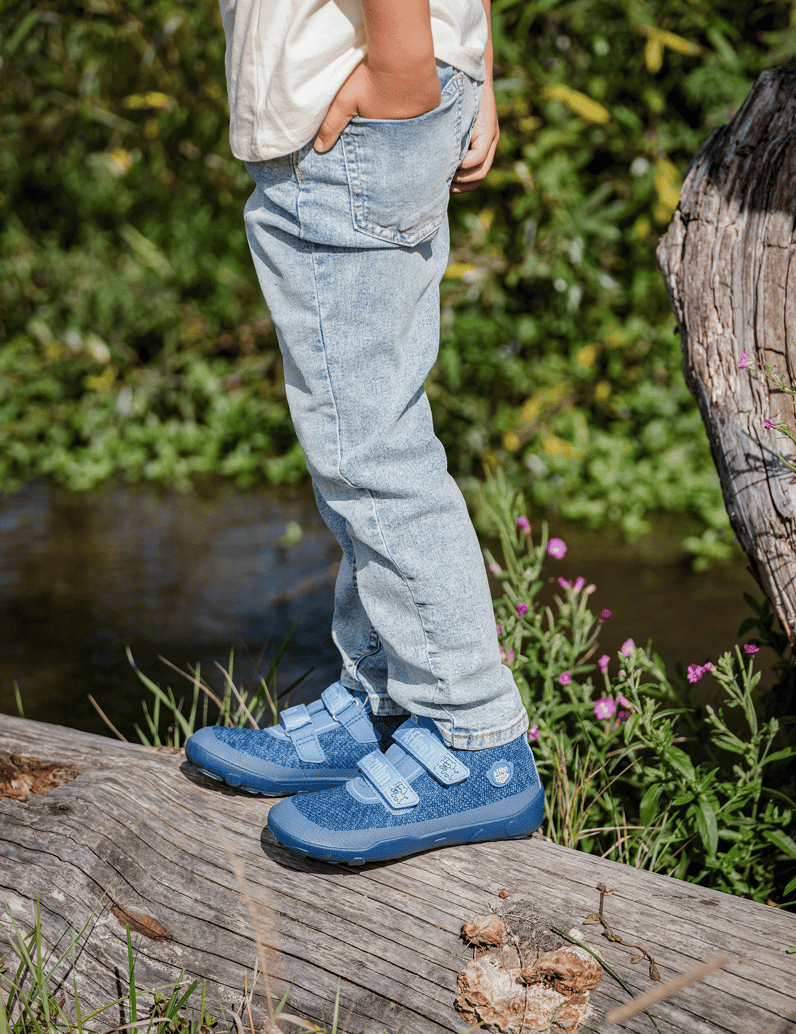 Affenzahn-Übergangsschuh-Knit-Happy-Elefant-grün