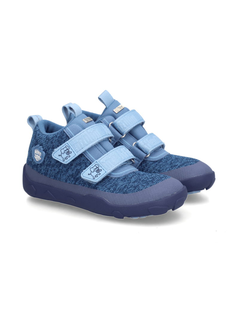 Affenzahn-Übergangsschuh-Knit-Happy-Elefant-grün