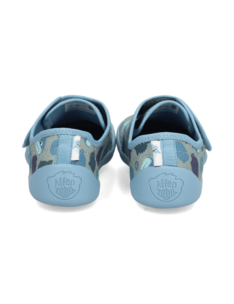 Affenzahn-Hausschuh-Baumwolle-Movy-Hai-svetlo-modra