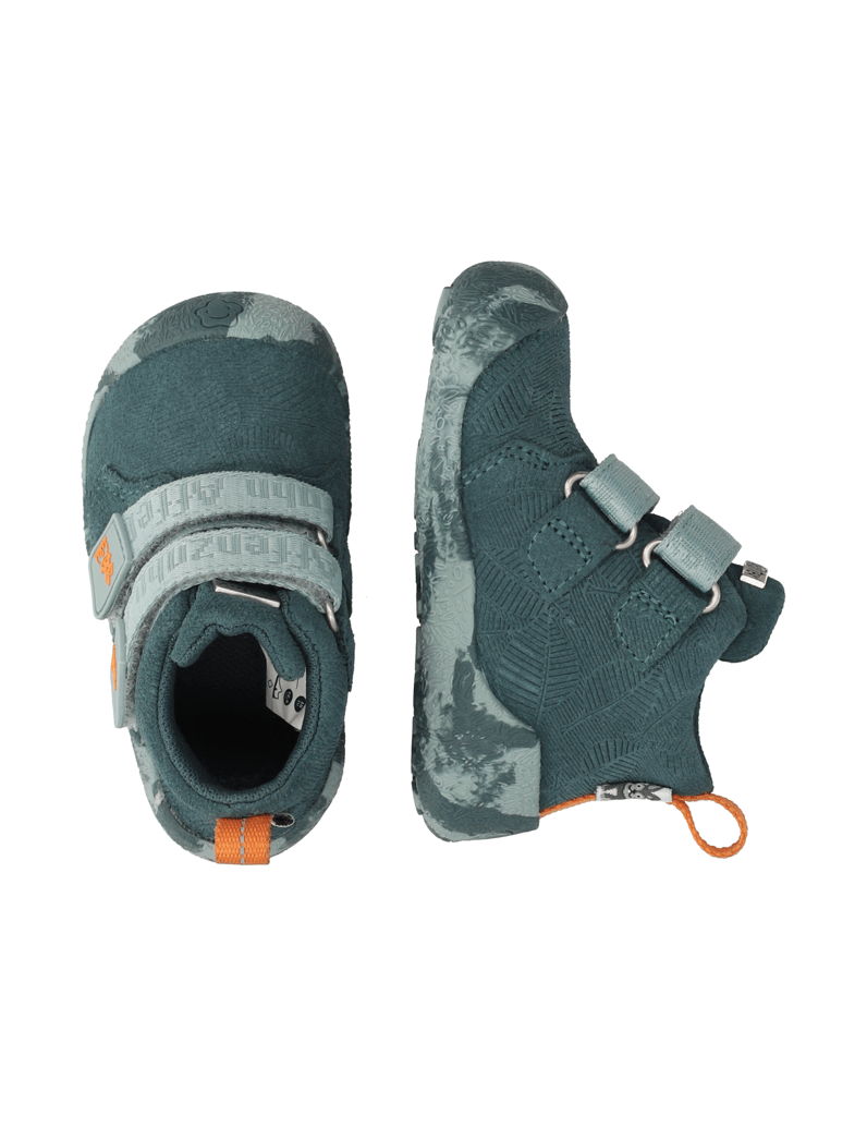 Affenzahn-LAUFLERNER-LEDER-TALKY-HASE-grün