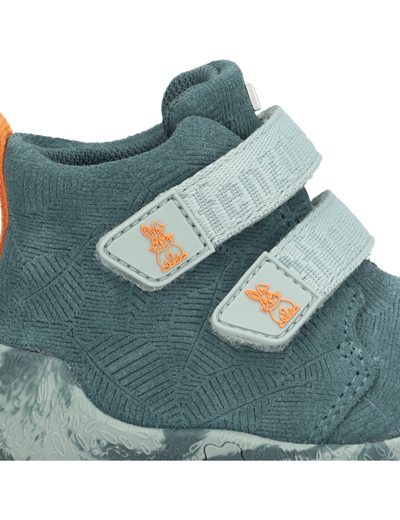 Affenzahn-LAUFLERNER-LEDER-TALKY-HASE-grün