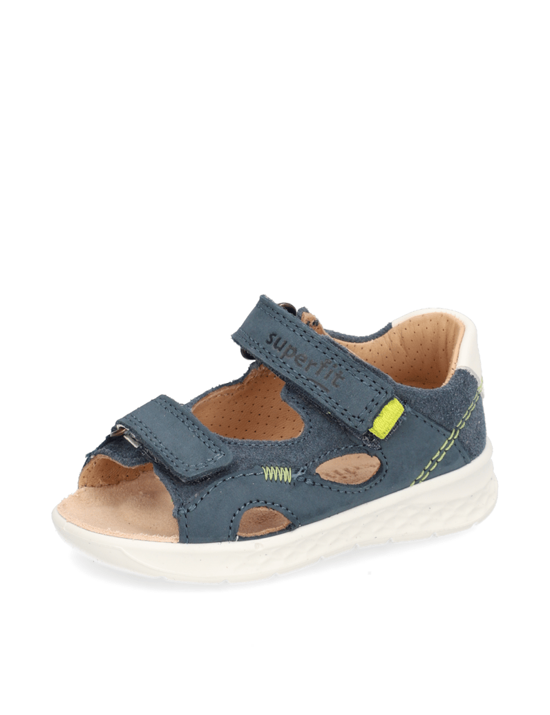 Superfit-SANDALE-LEDER-zelená