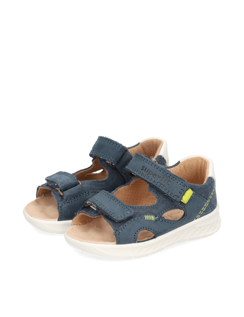 Superfit-SANDALE-LEDER-zelená