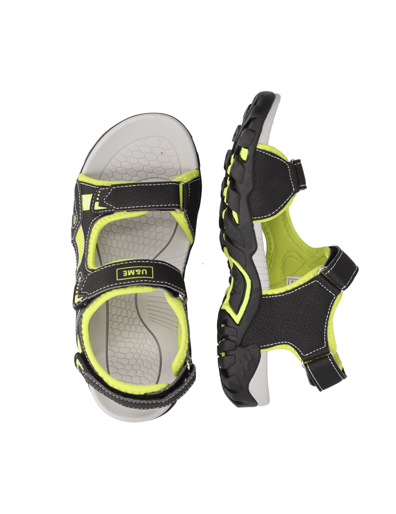 U&ME-Sandale-schwarz