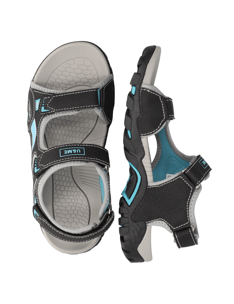 U&ME-imitacija-usnja-sandali-črna