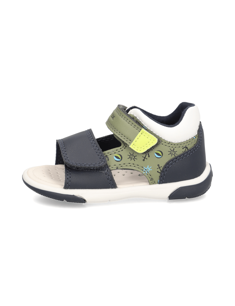 GEOX-B-SANDAL-ZAPITO-BOY-olivová