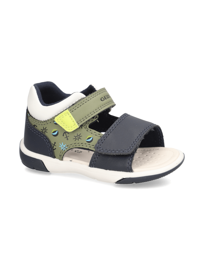GEOX-B-SANDAL-ZAPITO-BOY-olivová