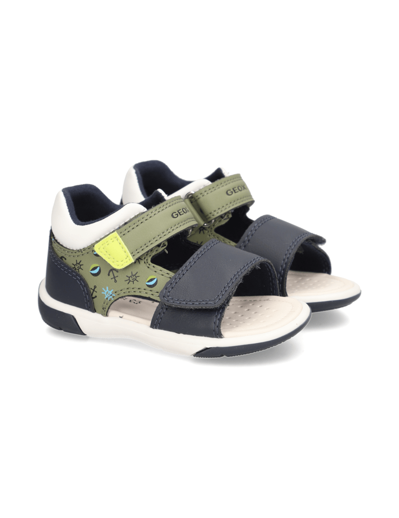 GEOX-B-SANDAL-ZAPITO-BOY-olivová