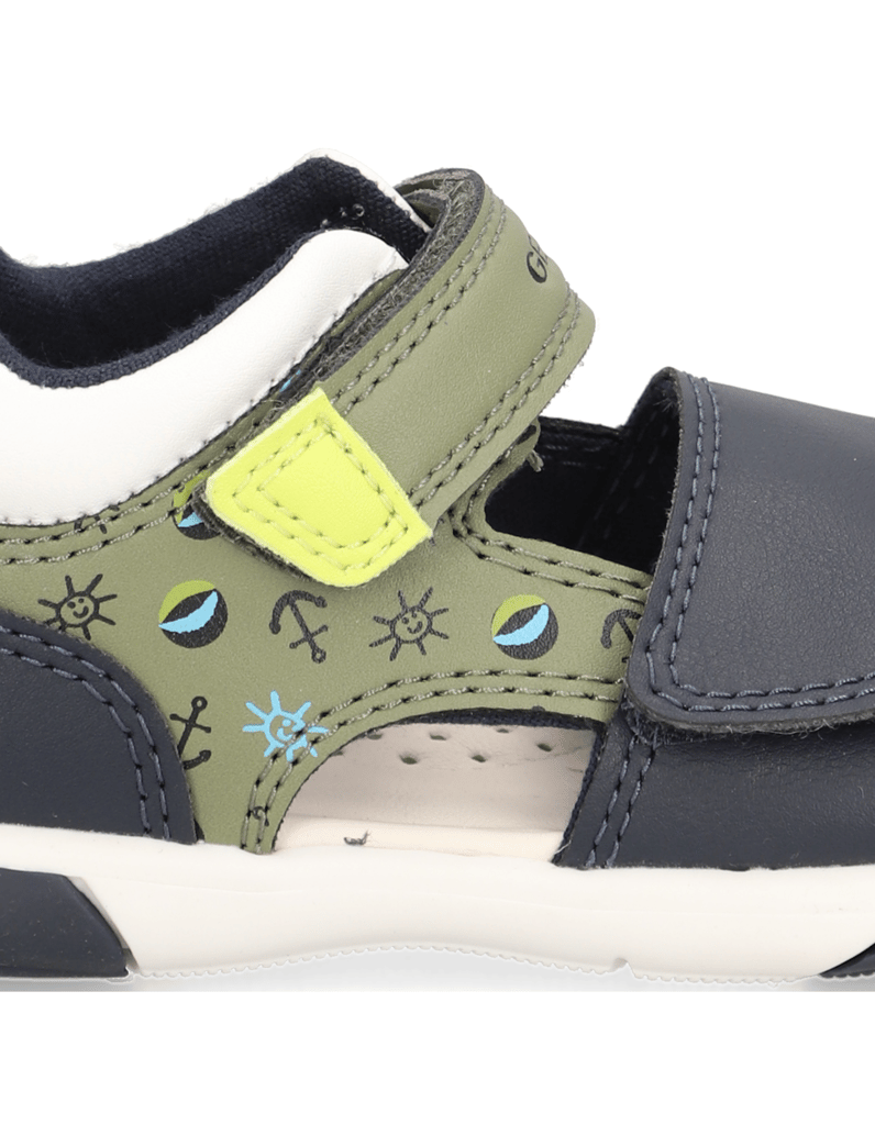 GEOX-B-SANDAL-ZAPITO-BOY-olivová