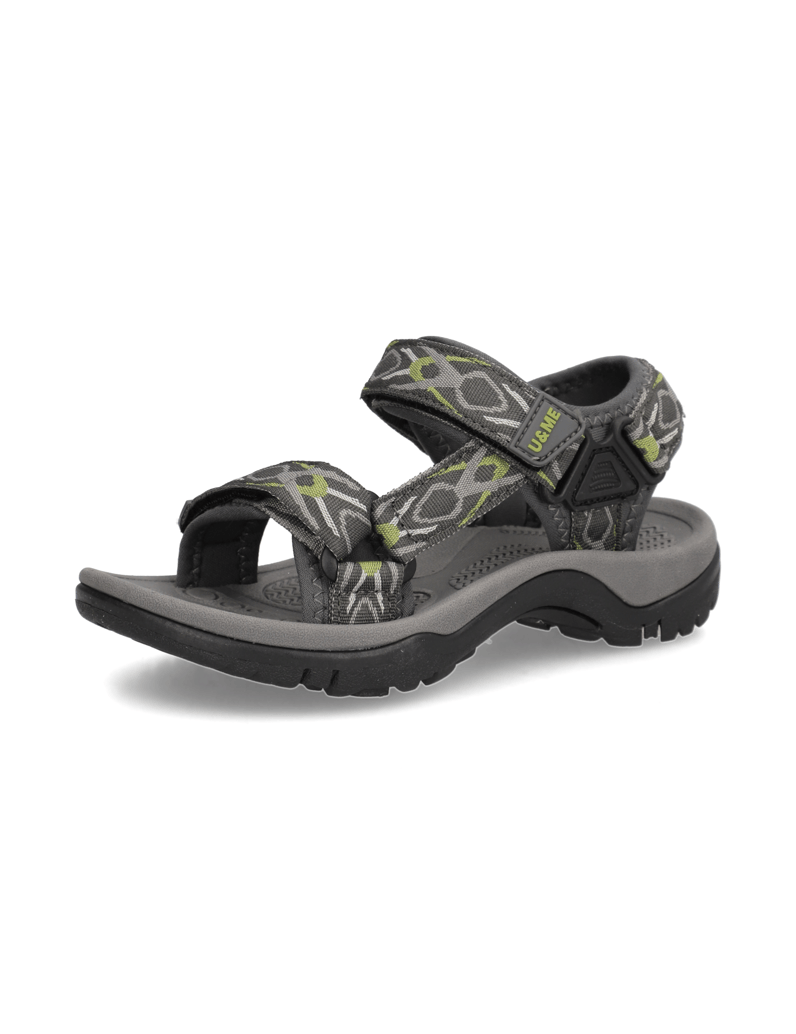 U&ME-textil-sandály-olivová