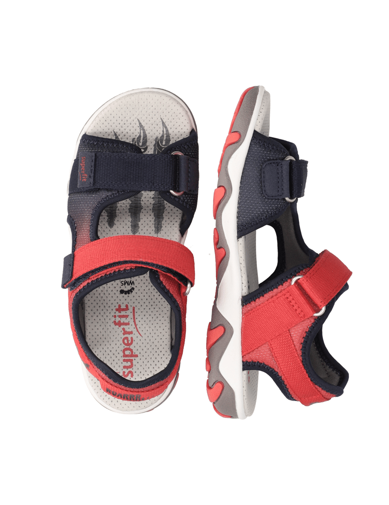 Superfit-sandali-rdeča