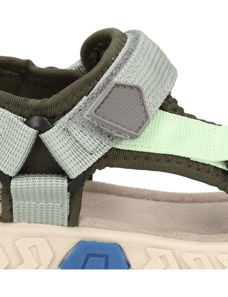 U&ME-textil-sandále-zelená