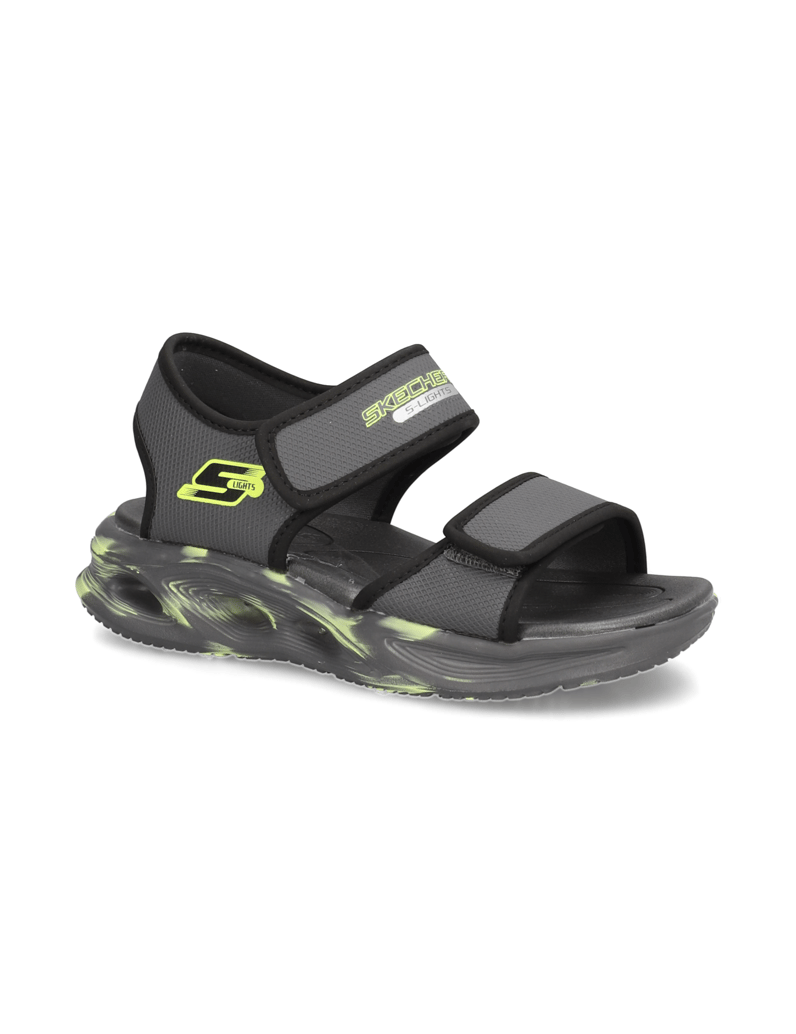 Skechers-S-Lights-Sola-Glow-šedá
