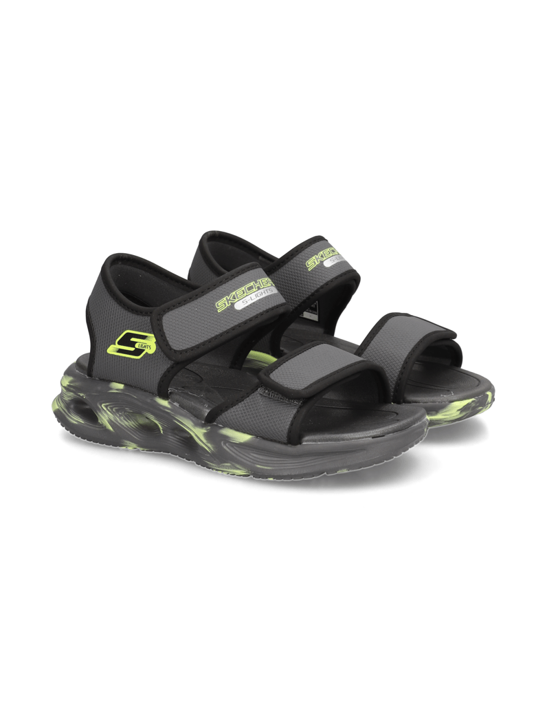 Skechers-S-Lights-Sola-Glow-šedá