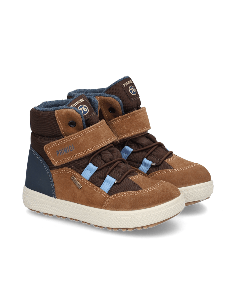 PRIMIGI-Lederkombination-Boot-braun