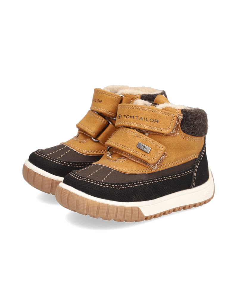 Tom-Tailor-kotníčkové-boty-béžová