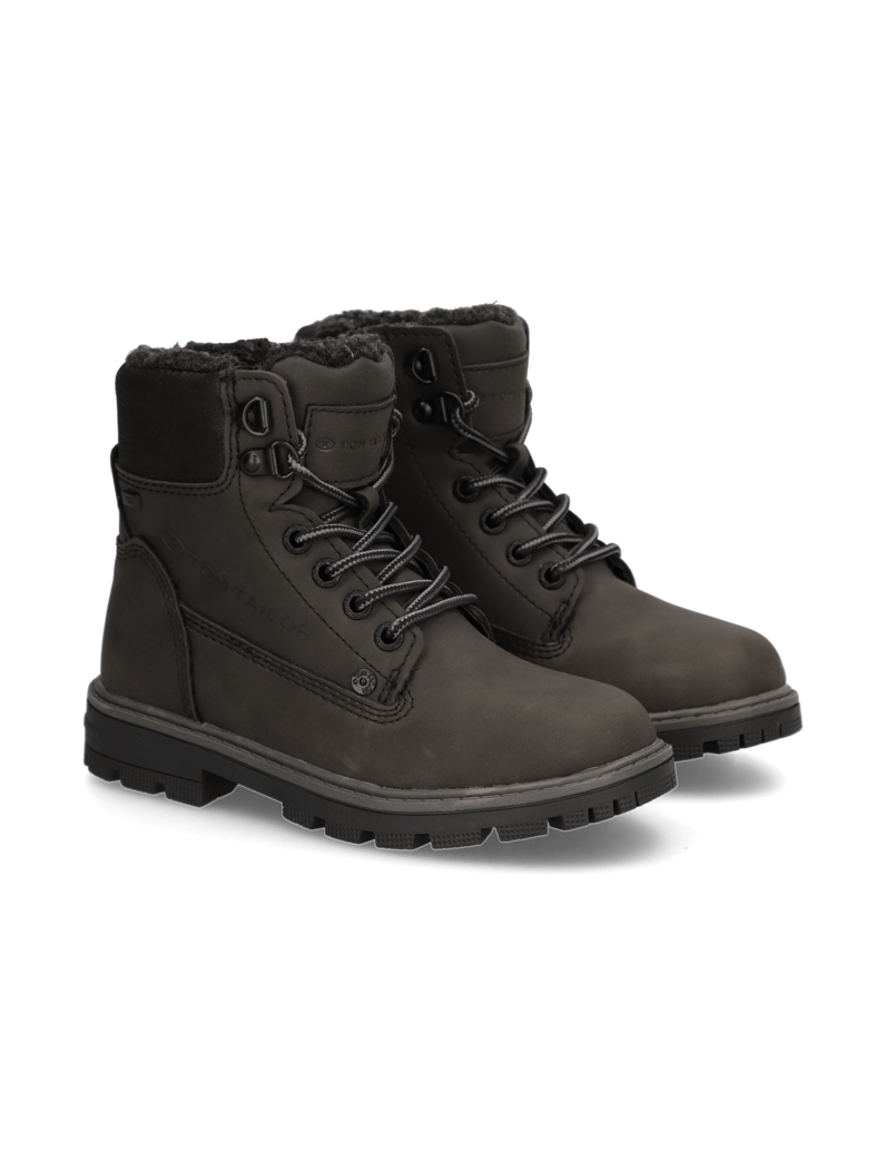 Tom-Tailor-kotníčkové-boty-černá