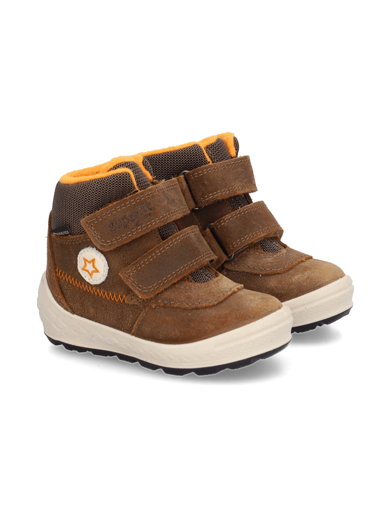 Superfit-kotníčkové-boty-hnědá