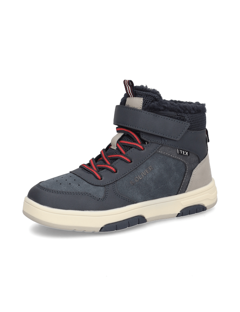 S.Oliver-kotníčkové-boty-modrá