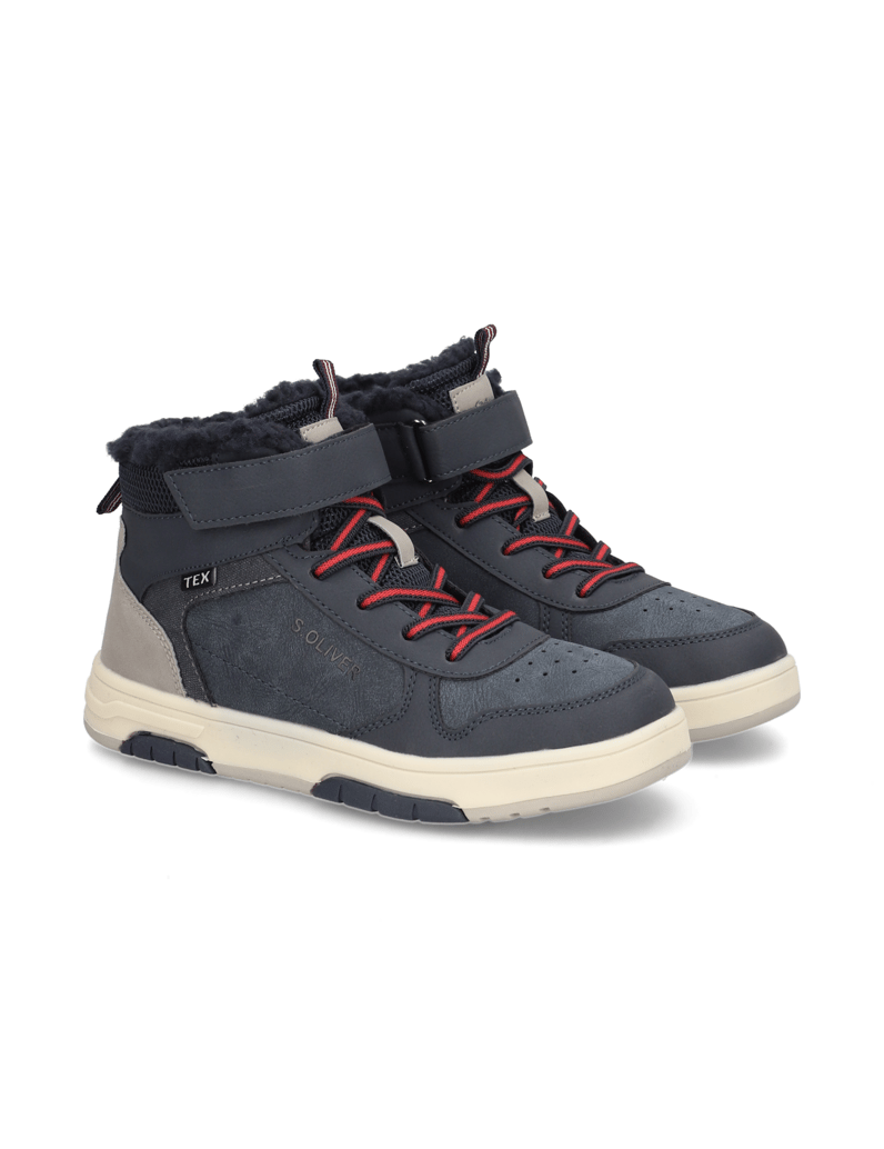 S.Oliver-kotníčkové-boty-modrá