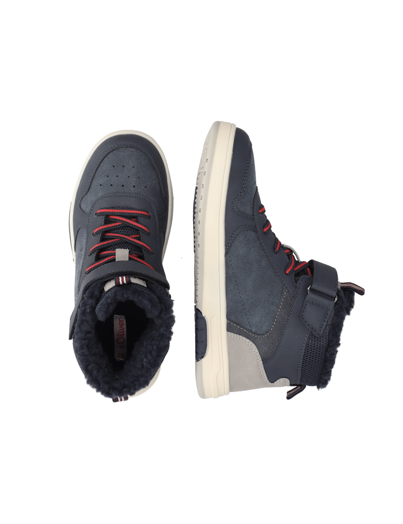 S.Oliver-kotníčkové-boty-modrá