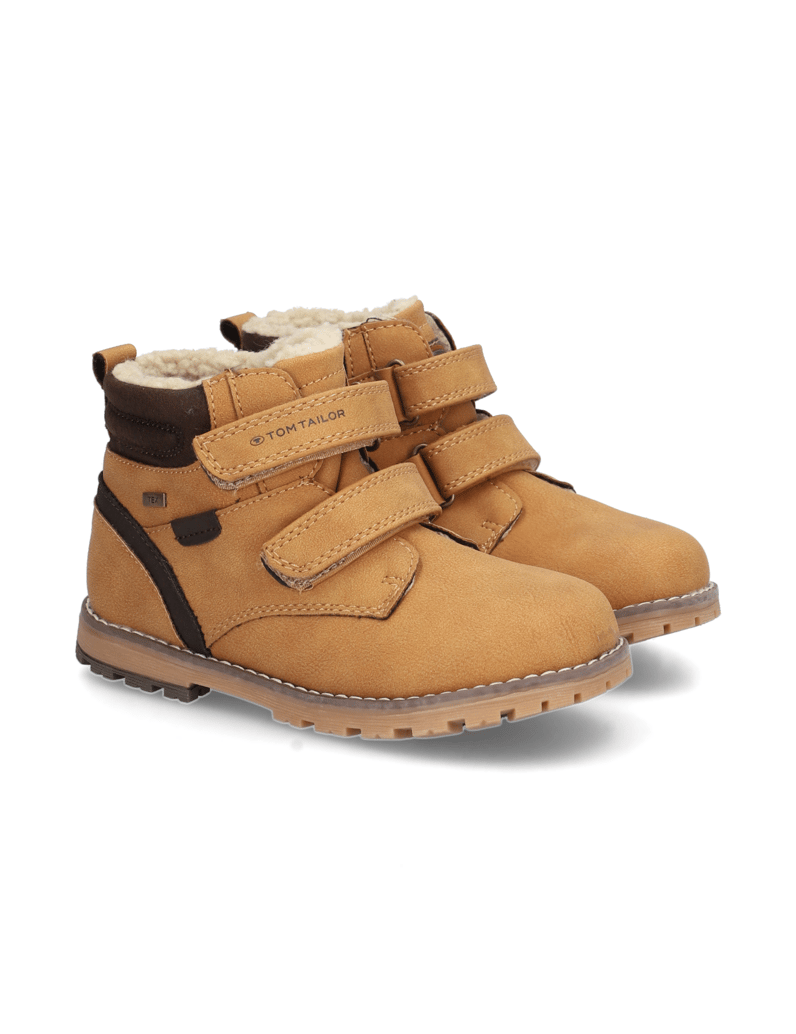 Tom-Tailor-kotníčkové-boty-béžová