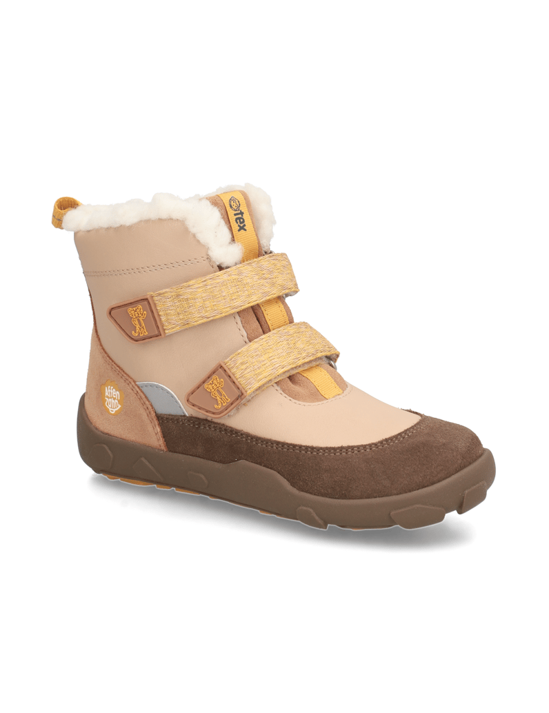 Affenzahn-Winterstiefel--Leder-Winty-rjava