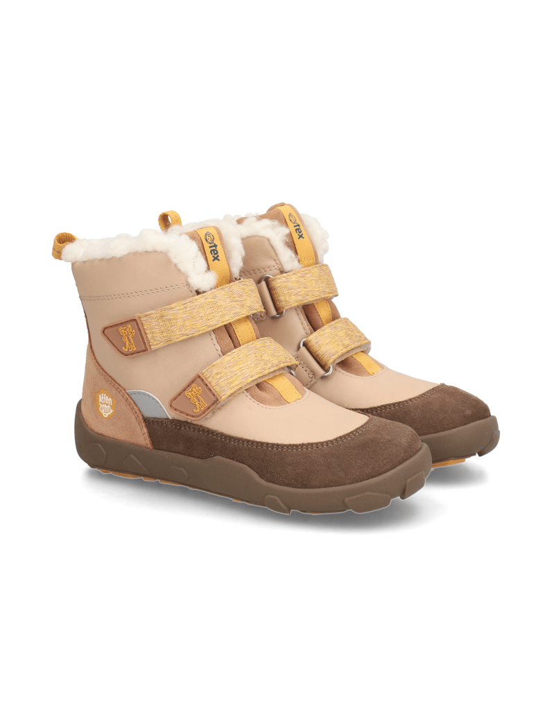 Affenzahn-Winterstiefel--Leder-Winty-rjava