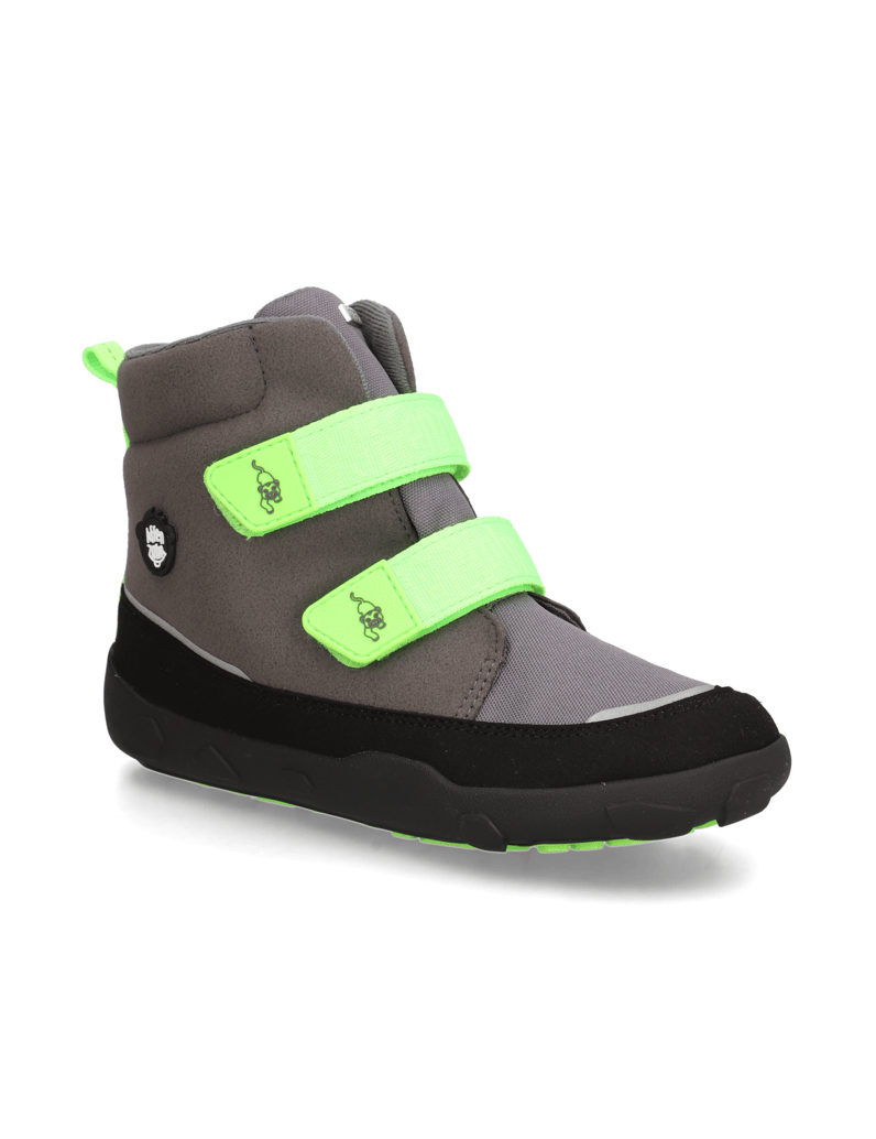 Affenzahn-Winterstiefel--Vegan-Comfy-Panther-šedá