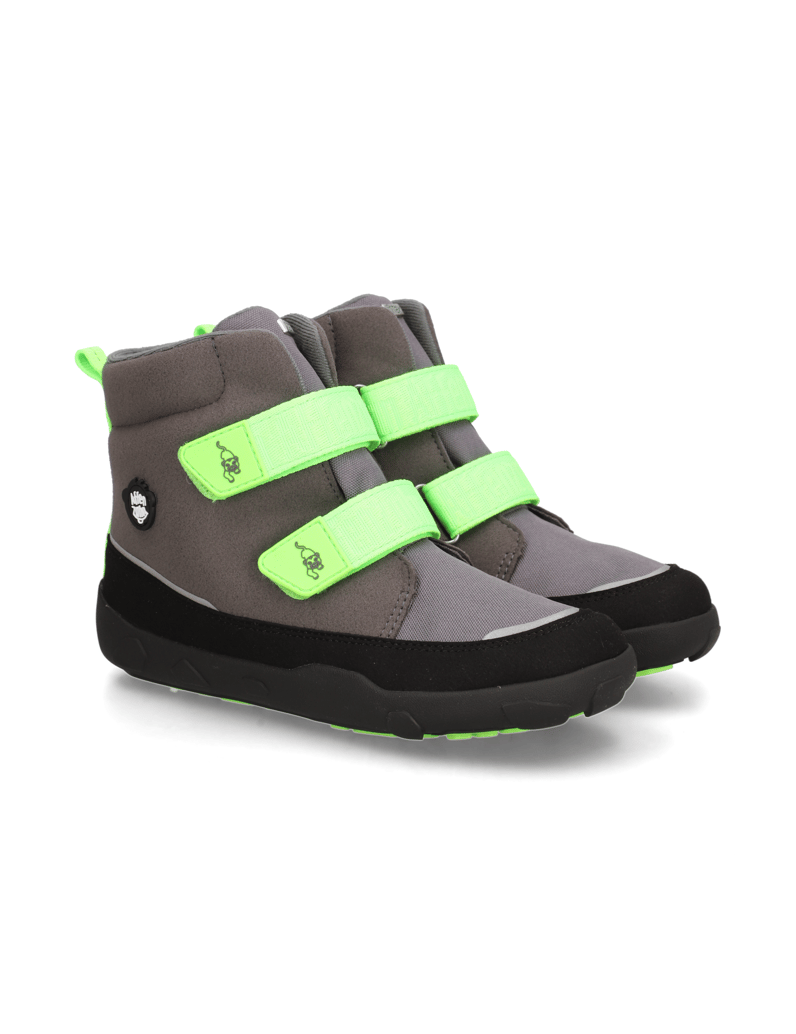Affenzahn-Winterstiefel--Vegan-Comfy-Panther-šedá