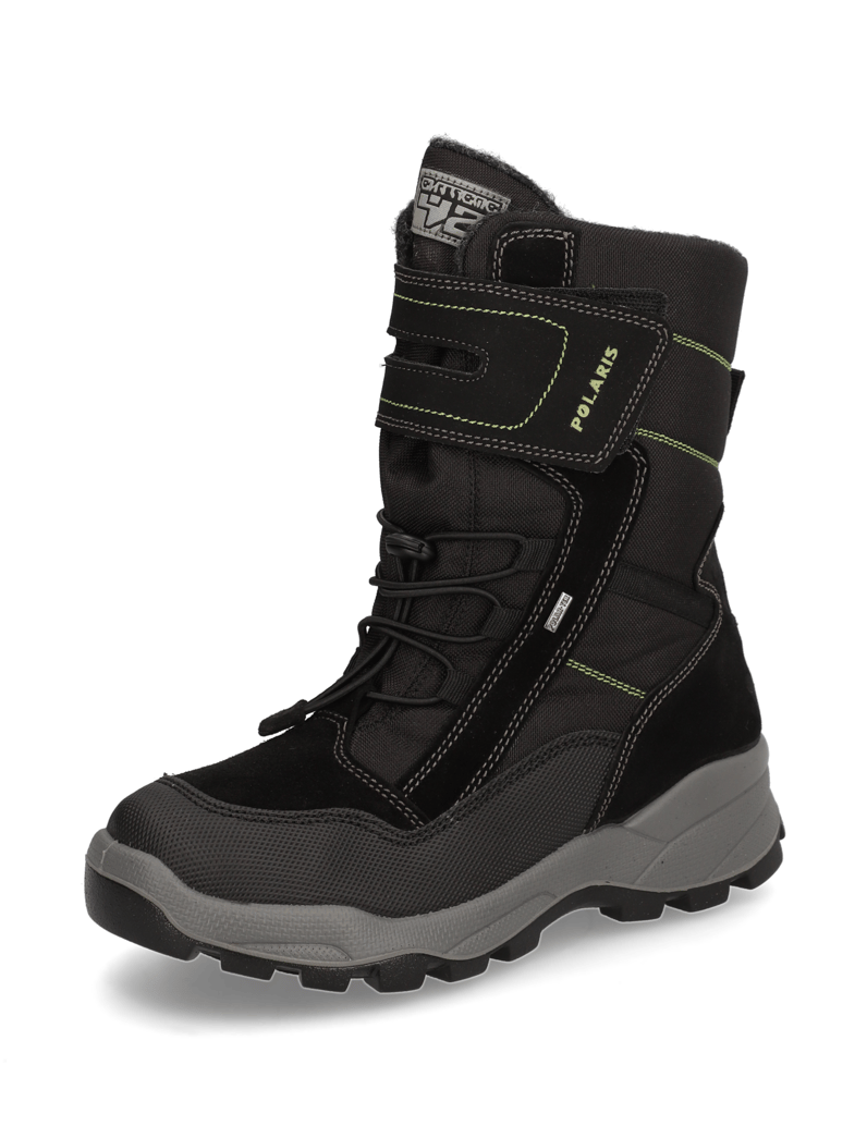 Polaris-kombinacija-usnja-škornji-za-sneg
