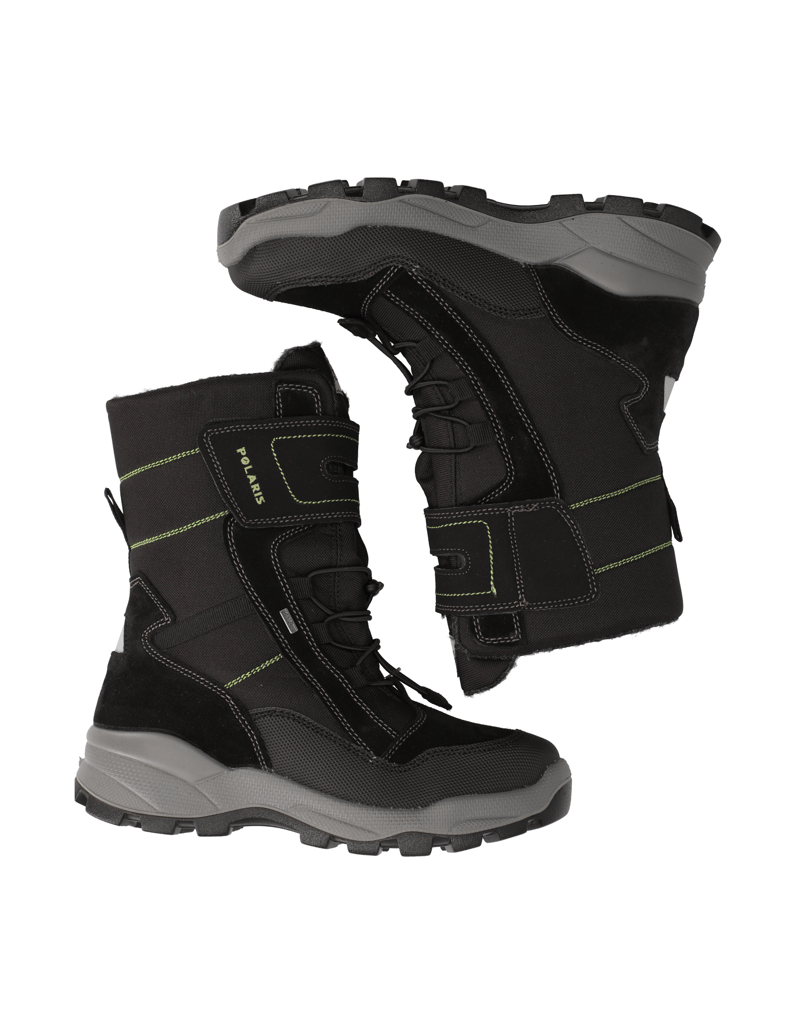 Polaris-kombinacija-usnja-škornji-za-sneg