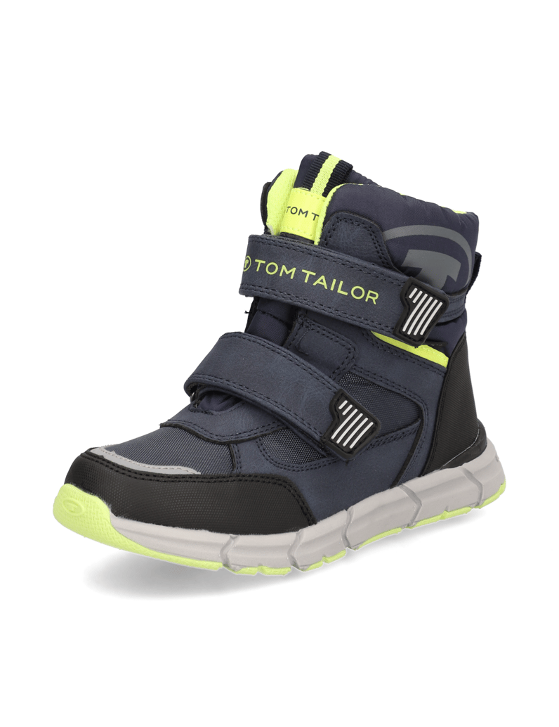 Tom-Tailor-tekstil-škornji-za-sneg-modra