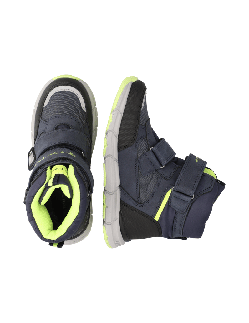 Tom-Tailor-tekstil-škornji-za-sneg-modra