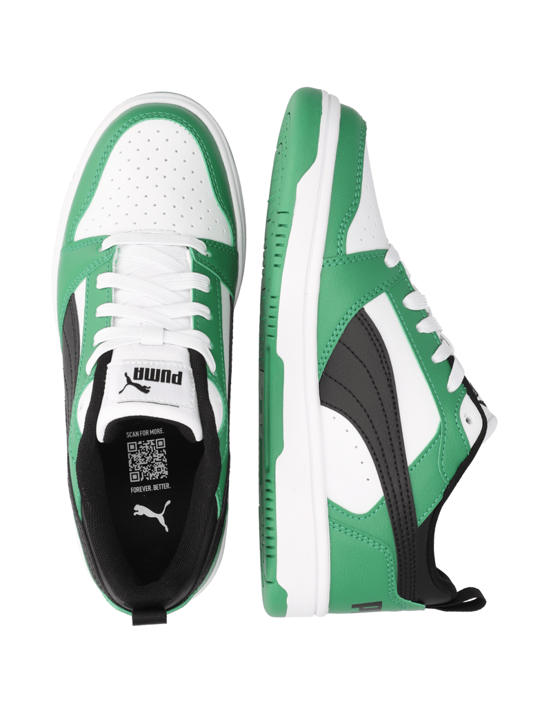 Puma-PUMA-REBOUND-V6-LO-JR-zelená