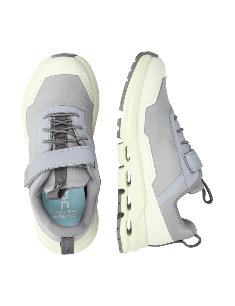 On-Cloudhero-Waterproof-Kids-grau