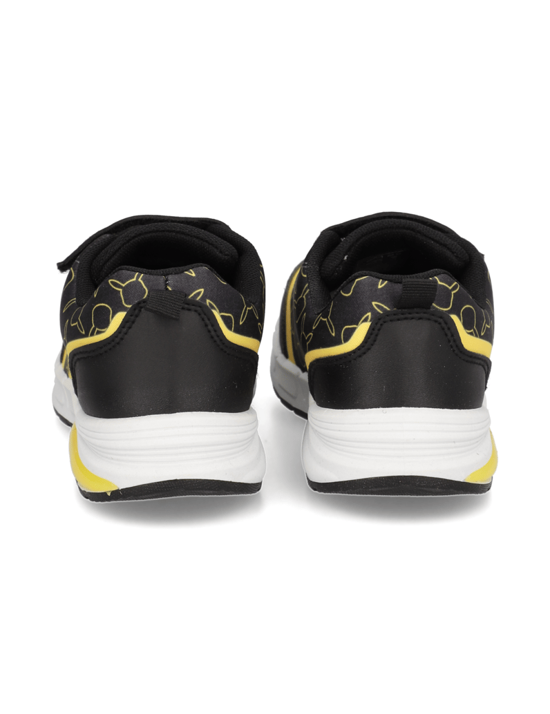 Pokemon-imitácia-kože-tenisky-čierna