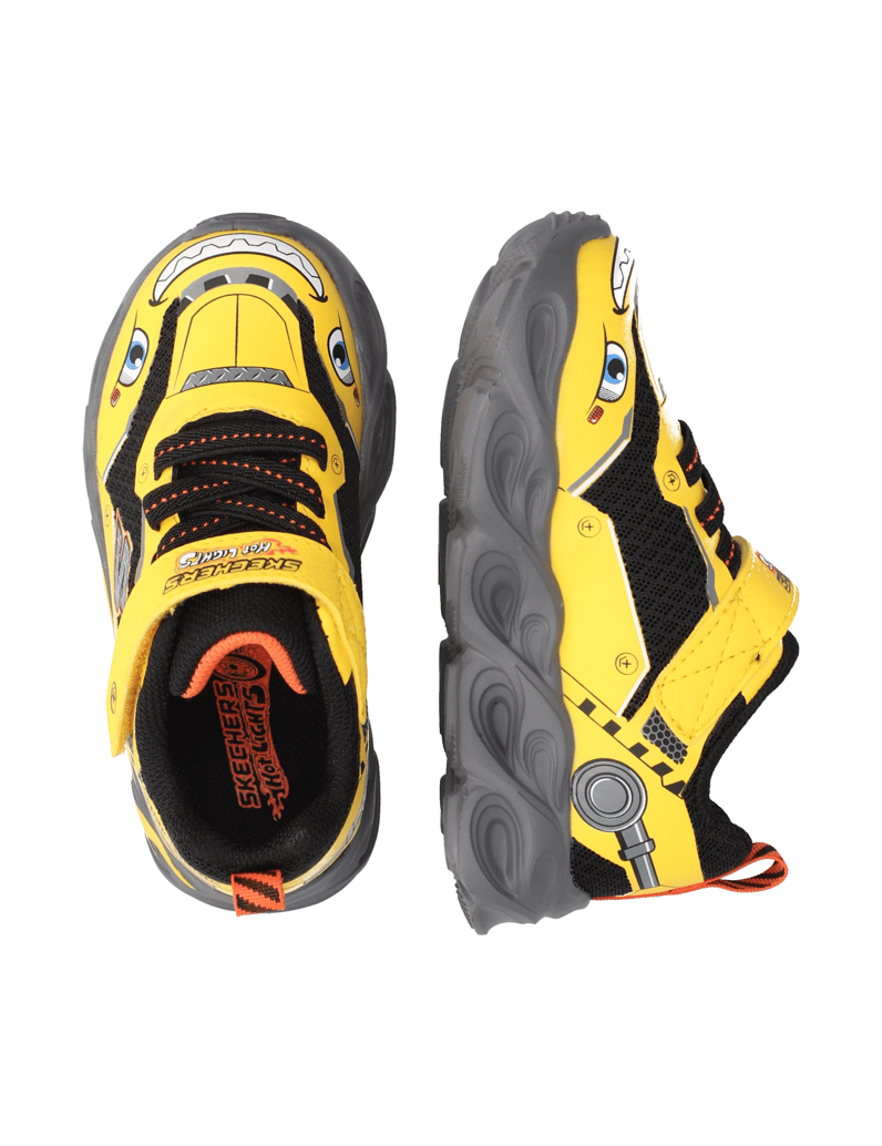 Skechers-Hot-Lights-Thermo-Flash-žltá