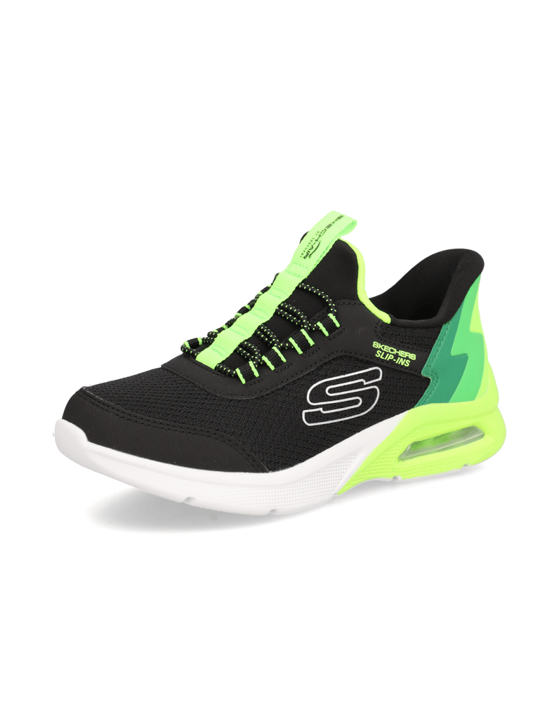 Skechers-MICROSPEC-MAX---BRISK-STRIPE-čierna