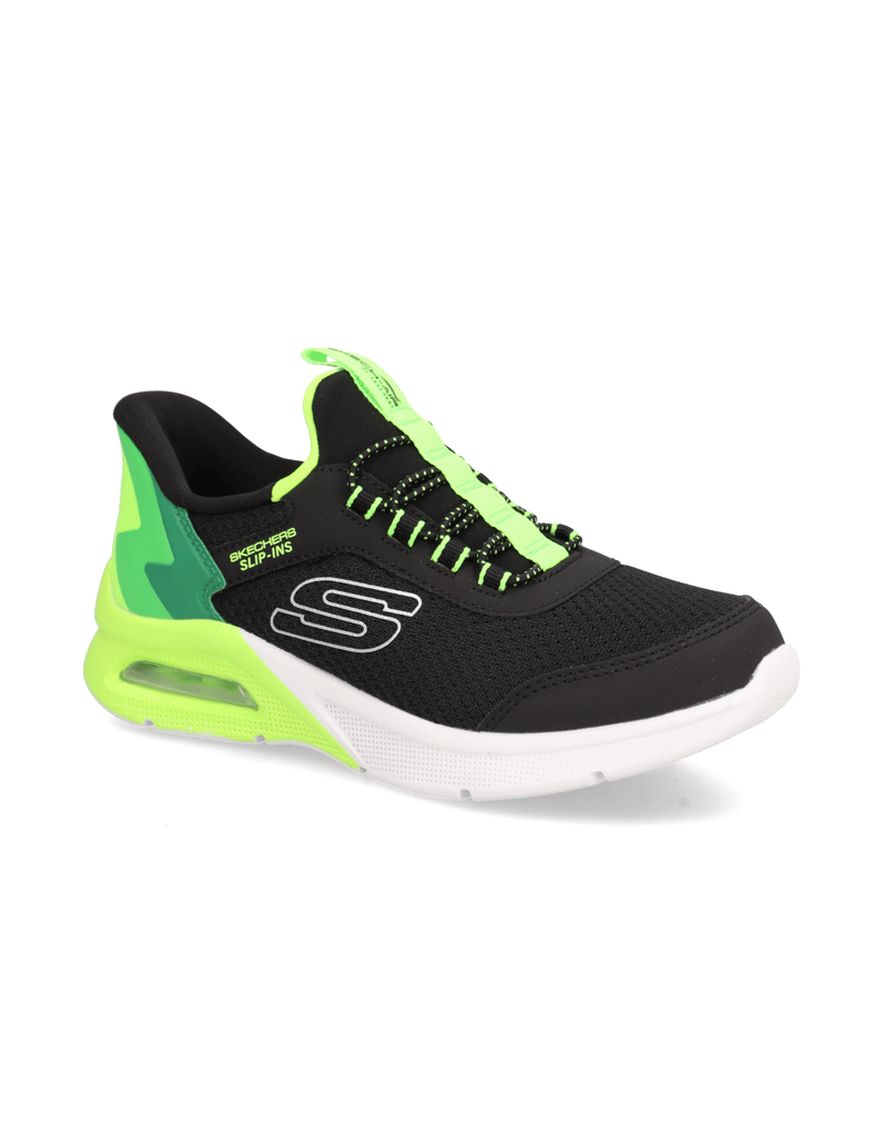 Skechers-MICROSPEC-MAX---BRISK-STRIPE-čierna