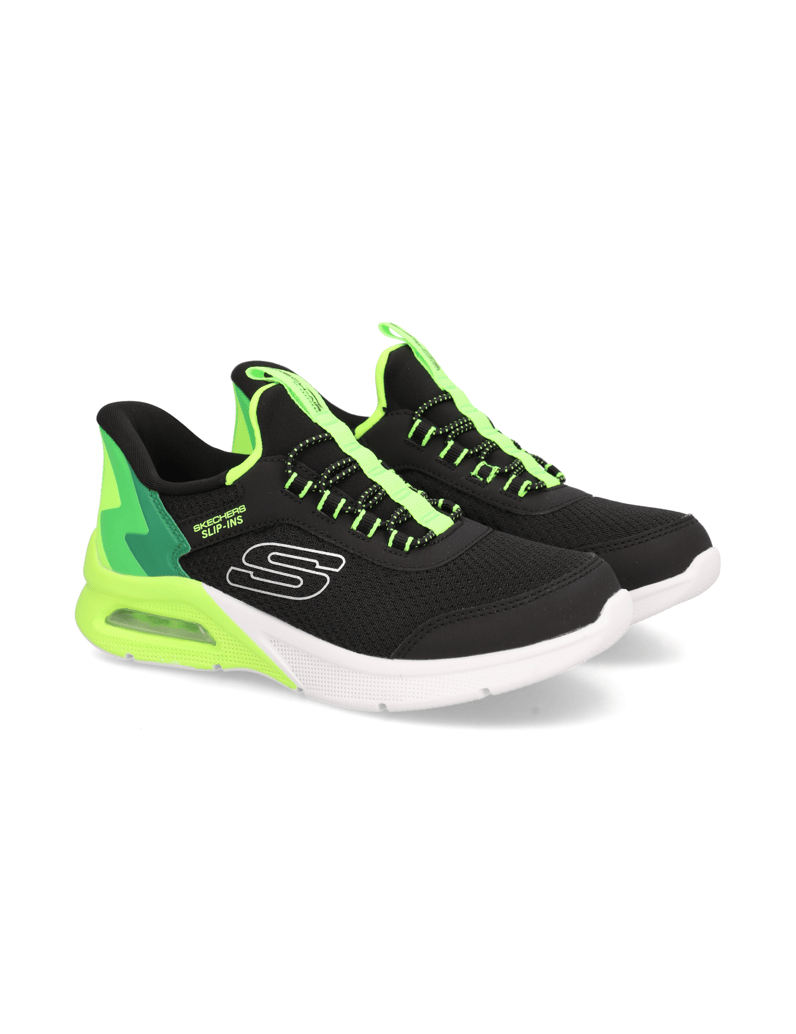 Skechers-MICROSPEC-MAX---BRISK-STRIPE-čierna