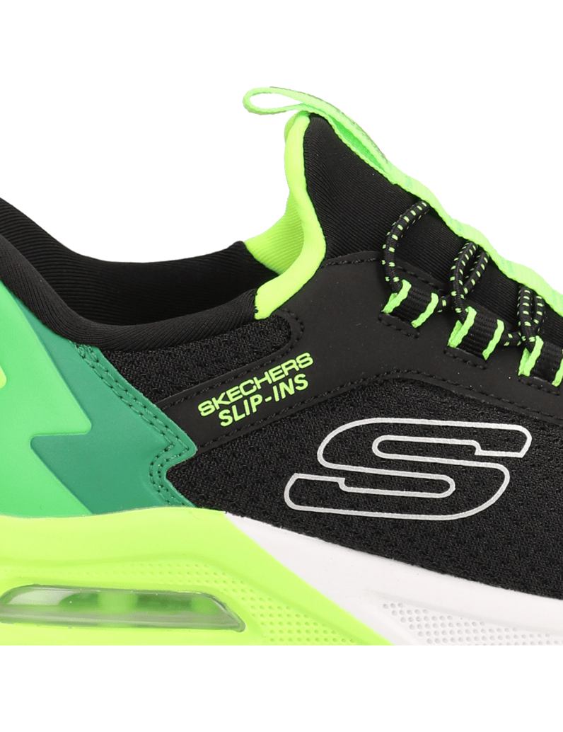 Skechers-MICROSPEC-MAX---BRISK-STRIPE-čierna