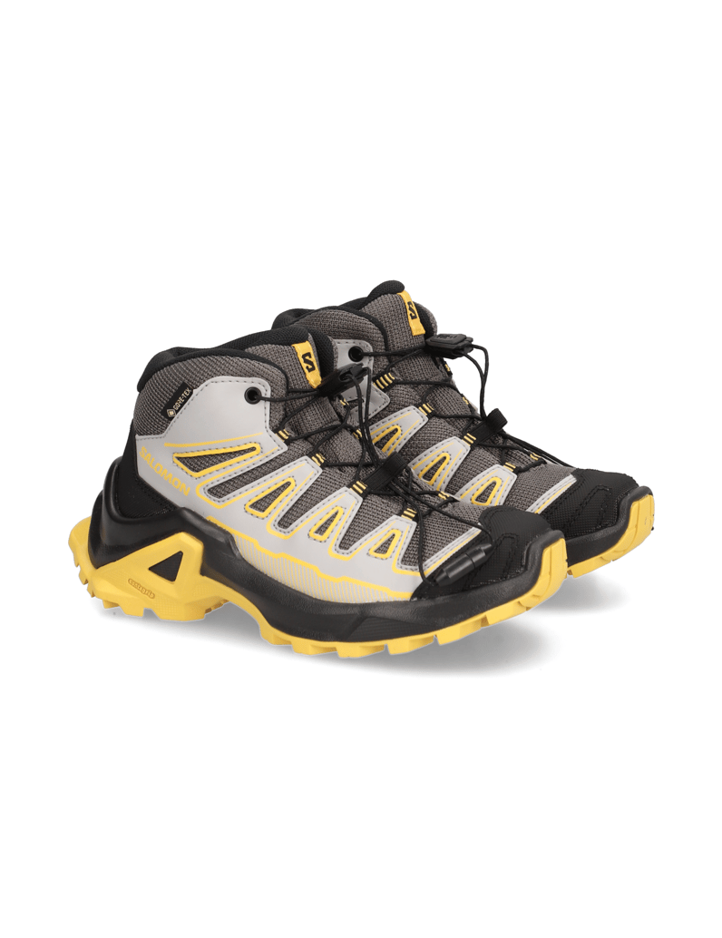 Salomon-X-ULTRA-MID-GTX-J-šedá