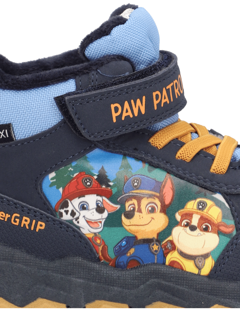 Paw-Patrol-tenisky-mid-cut-modrá