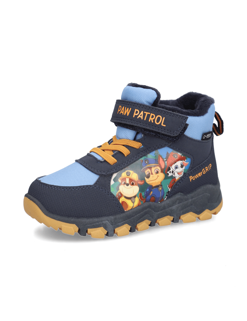 Paw-Patrol-tenisky-mid-cut-modrá